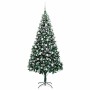 Árbol de Navidad artificial Verde 210 cm PVC y Acero y Plástico en Decoración Festiva y Estacional | Comprar online en Foru.es