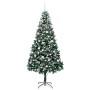 Árbol de Navidad artificial Verde 210 cm PVC y Acero y Plástico en Decoración Festiva y Estacional | Comprar online en Foru.es