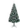 Árbol de Navidad artificial Verde 210 cm PVC y Acero y Plástico en Decoración Festiva y Estacional | Comprar online en Foru.es
