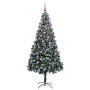 Árbol de Navidad artificial Verde 210 cm PVC y Acero y Plástico en Decoración Festiva y Estacional | Comprar online en Foru.es