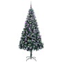 Árbol de Navidad artificial Verde 210 cm PVC y Acero y Plástico en Decoración Festiva y Estacional | Comprar online en Foru.es