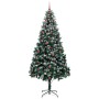 Árbol de Navidad artificial Verde 240 cm PVC y Acero y Plástico en Decoración Festiva y Estacional | Comprar online en Foru.es