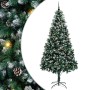 Árbol de Navidad artificial Verde 240 cm PVC y Acero y Plástico en Decoración Festiva y Estacional | Comprar online en Foru.es