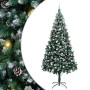 Árbol de Navidad artificial Verde 240 cm PVC y Acero y Plástico en Decoración Festiva y Estacional | Comprar online en Foru.es