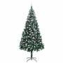 Árbol de Navidad artificial Verde 240 cm PVC y Acero y Plástico en Decoración Festiva y Estacional | Comprar online en Foru.es