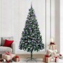 Árbol de Navidad artificial Verde 240 cm PVC y Acero y Plástico en Decoración Festiva y Estacional | Comprar online en Foru.es