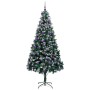 Árbol de Navidad artificial Verde 240 cm PVC y Acero y Plástico en Decoración Festiva y Estacional | Comprar online en Foru.es