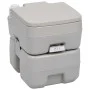 Portable camping toilet gray 20 + 10 L by vidaXL, Urinals and portable toilets - Ref: Foro24-30137, Price: 153,13 €, Discount: %