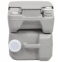 Portable camping toilet gray 20 + 10 L by vidaXL, Urinals and portable toilets - Ref: Foro24-30137, Price: 153,13 €, Discount: %