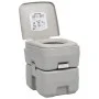 Portable camping toilet gray 20 + 10 L by vidaXL, Urinals and portable toilets - Ref: Foro24-30137, Price: 153,13 €, Discount: %