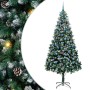Árbol de Navidad artificial Verde 240 cm PVC y Acero y Plástico en Decoración Festiva y Estacional | Comprar online en Foru.es