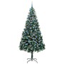 Árbol de Navidad artificial Verde 240 cm PVC y Acero y Plástico en Decoración Festiva y Estacional | Comprar online en Foru.es
