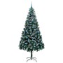 Árbol de Navidad artificial Verde 240 cm PVC y Acero y Plástico en Decoración Festiva y Estacional | Comprar online en Foru.es