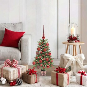 Árbol de Navidad con 150 LED con soporte Verde 65 cm PE en Decoración Festiva y Estacional | Comprar online en Foru.es