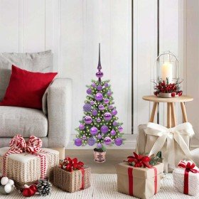 Árbol de Navidad con 150 LED con soporte Verde 65 cm PE en Decoración Festiva y Estacional | Comprar online en Foru.es