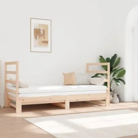 Removable sofa bed solid pine wood 2x(90x190) cm by vidaXL, Beds and slatted bases - Ref: Foro24-3124762, Price: 165,15 €, Di...