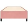 Estructura de cama de terciopelo rosa 90x190 cm de vidaXL, Camas y somieres - Ref: Foro24-347299, Precio: 86,79 €, Descuento: %
