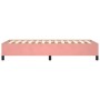 Estructura de cama de terciopelo rosa 90x190 cm de vidaXL, Camas y somieres - Ref: Foro24-347299, Precio: 89,72 €, Descuento: %