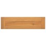 Banco de madera maciza de teca 110 cm de vidaXL, Bancos de comedor y cocina - Ref: Foro24-340743, Precio: 123,89 €, Descuento: %
