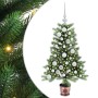 Árbol de Navidad con 150 LED con soporte Verde 90 cm PE en Decoración Festiva y Estacional | Comprar online en Foru.es