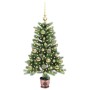 Árbol de Navidad con 150 LED con soporte Verde 90 cm PE en Decoración Festiva y Estacional | Comprar online en Foru.es