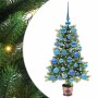 Árbol de Navidad con 150 LED con soporte Verde 90 cm PE en Decoración Festiva y Estacional | Comprar online en Foru.es