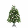 Árbol de Navidad con 150 LED con soporte Verde 120 cm PE en Decoración Festiva y Estacional | Comprar online en Foru.es