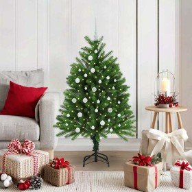 Árbol de Navidad con 150 LED con soporte Verde 120 cm PE en Decoración Festiva y Estacional | Comprar online en Foru.es