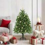 Árbol de Navidad con 150 LED con soporte Verde 120 cm PE en Decoración Festiva y Estacional | Comprar online en Foru.es