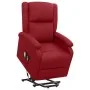 Sillón de masaje elevable tela rojo tinto de vidaXL, Sillones de masaje eléctricos - Ref: Foro24-329712, Precio: 414,11 €, De...