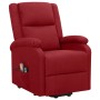 Sillón de masaje elevable tela rojo tinto de vidaXL, Sillones de masaje eléctricos - Ref: Foro24-329712, Precio: 421,84 €, De...