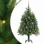 Árbol de Navidad con 150 LED con soporte Verde 120 cm PE en Decoración Festiva y Estacional | Comprar online en Foru.es