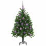 Árbol de Navidad con 150 LED con soporte Verde 120 cm PE en Decoración Festiva y Estacional | Comprar online en Foru.es