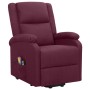 Sillón de masaje elevable tela morado de vidaXL, Sillones de masaje eléctricos - Ref: Foro24-329716, Precio: 346,81 €, Descue...