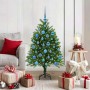 Árbol de Navidad con 150 LED con soporte Verde 120 cm PE en Decoración Festiva y Estacional | Comprar online en Foru.es