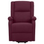 Sillón de masaje elevable tela morado de vidaXL, Sillones de masaje eléctricos - Ref: Foro24-329716, Precio: 346,81 €, Descue...