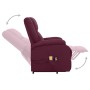 Sillón de masaje elevable tela morado de vidaXL, Sillones de masaje eléctricos - Ref: Foro24-329716, Precio: 346,81 €, Descue...