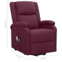 Sillón de masaje elevable tela morado de vidaXL, Sillones de masaje eléctricos - Ref: Foro24-329716, Precio: 414,06 €, Descue...