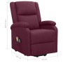Sillón de masaje elevable tela morado de vidaXL, Sillones de masaje eléctricos - Ref: Foro24-329716, Precio: 346,81 €, Descue...