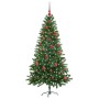 Árbol de Navidad con 150 LED con soporte Verde 150 cm PE en Decoración Festiva y Estacional | Comprar online en Foru.es
