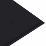 Banco Batavia madera maciza de teca con cojín negro 120 cm en Bancos de jardín | Comprar online en Foru.es