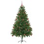 Árbol de Navidad con 300 LED con soporte Verde 180 cm PE en Decoración Festiva y Estacional | Comprar online en Foru.es