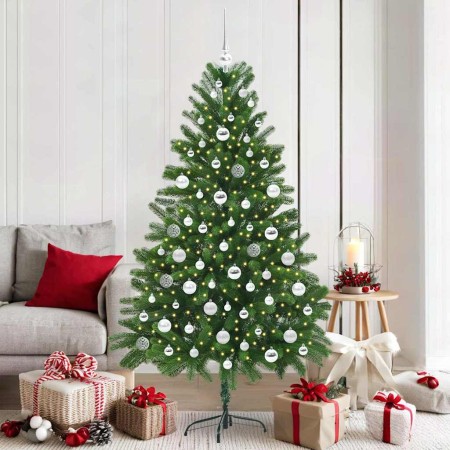 Árbol de Navidad con 300 LED con soporte Verde 180 cm PE en Decoración Festiva y Estacional | Comprar online en Foru.es