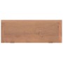 Estantes de pared 2 unidades madera maciza de teca 40x15x4 cm de vidaXL, Estantes y estanterías - Ref: Foro24-340754, Precio:...