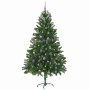 Árbol de Navidad con 300 LED con soporte Verde 180 cm PE en Decoración Festiva y Estacional | Comprar online en Foru.es