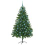 Árbol de Navidad con 300 LED con soporte Verde 180 cm PE en Decoración Festiva y Estacional | Comprar online en Foru.es
