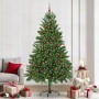 Árbol de Navidad con 300 LED con soporte Verde 210 cm PE en Decoración Festiva y Estacional | Comprar online en Foru.es