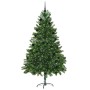 Árbol de Navidad con 300 LED con soporte Verde 210 cm PE en Decoración Festiva y Estacional | Comprar online en Foru.es