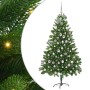 Árbol de Navidad con 300 LED con soporte Verde 210 cm PE en Decoración Festiva y Estacional | Comprar online en Foru.es
