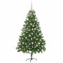 Árbol de Navidad con 300 LED con soporte Verde 210 cm PE en Decoración Festiva y Estacional | Comprar online en Foru.es